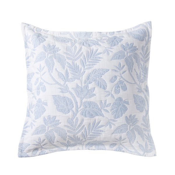Laurieton White Polyester European Pillowcase